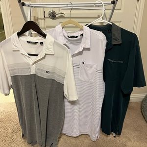 Set of 3 Travis Mathew Polos